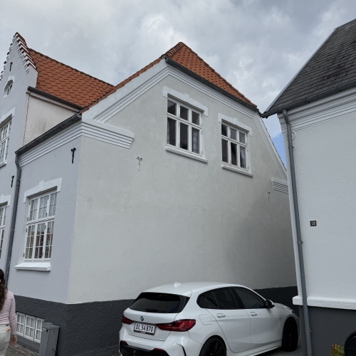 Facaderenovering med puds