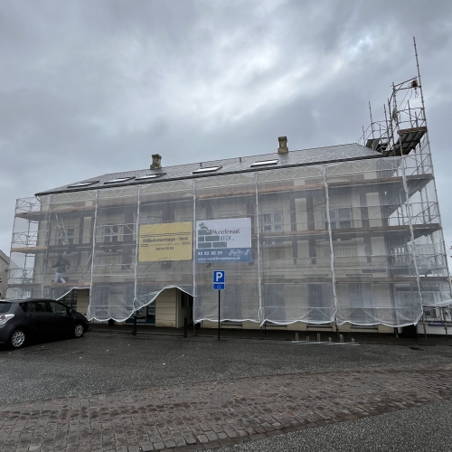 Renovering af facade i Esbjerg